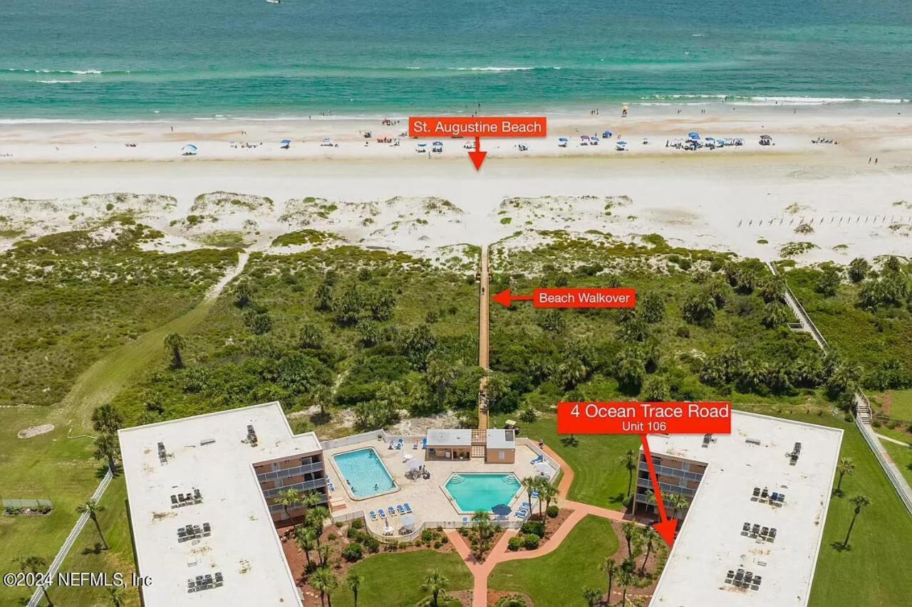 Appartement Oceanfront Oasis à St. Augustine Extérieur photo